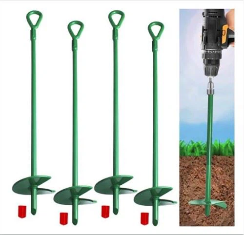 18 "Green Ground Ground Anchor Eyebollts Moveabils 3" lat